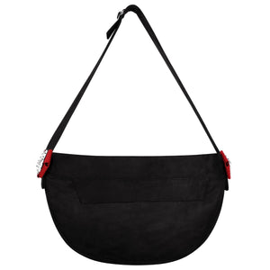 Susan Lanci Minnie Bow Black Cuddle Carrier - Posh Puppy Boutique