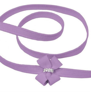 Susan Lanci Nouveau Bow Leash in Many Colors - Posh Puppy Boutique