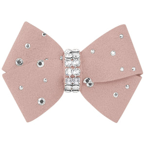 Susan Lanci Nouveau Hair Bow with Stardust - Many Colors - Posh Puppy Boutique