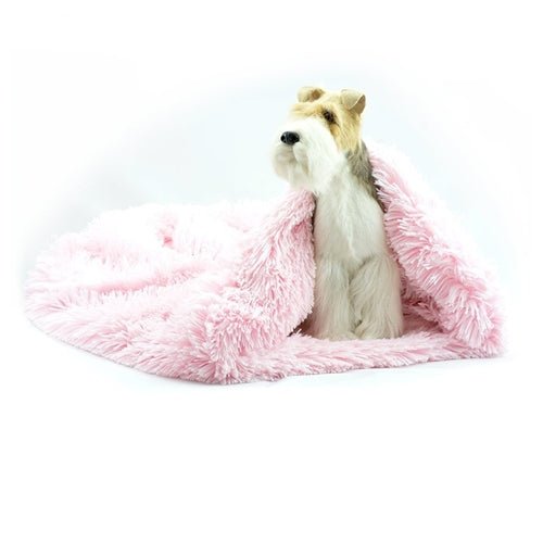 Susan Lanci Pink Shag Cuddle Cup Bed