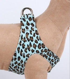 Susan Lanci Plain Step - In Harness - Jungle Print Collection - Posh Puppy Boutique