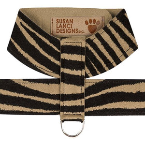 Susan Lanci Plain Tinkie Harness - Jungle Print Collection - Posh Puppy Boutique