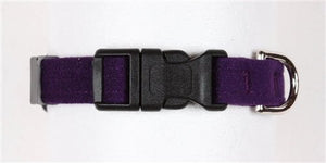 Susan Lanci Quick Release Plain Ultrasuede Dog Collars - in Many Colors - Posh Puppy Boutique