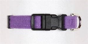 Susan Lanci Quick Release Plain Ultrasuede Dog Collars - in Many Colors - Posh Puppy Boutique