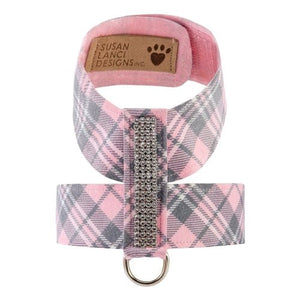 Susan Lanci Scotty 4 Row Giltmore Tinkie Harness Puppy Pink - Posh Puppy Boutique