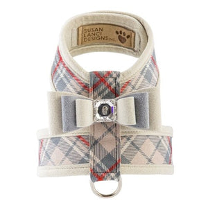 Susan Lanci Scotty Tinkie Harness Doe Plaid - Posh Puppy Boutique