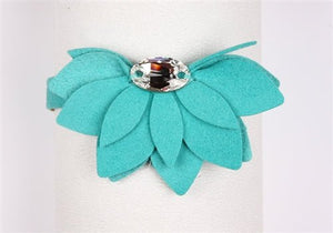 Susan Lanci Water Lily Collection Collar in Many Colors - Posh Puppy Boutique