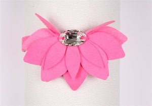 Susan Lanci Water Lily Collection Collar in Many Colors - Posh Puppy Boutique