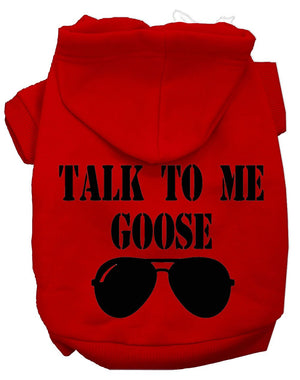 Talk to me Goose Screen Print Dog Hoodies in Many Colors - Posh Puppy Boutique