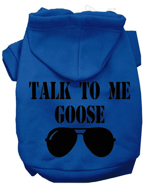 Talk to me Goose Screen Print Dog Hoodies in Many Colors - Posh Puppy Boutique