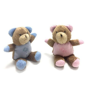 Teddy Bear Safari Baby Pipsqueak Toy in 2 Colors - Posh Puppy Boutique