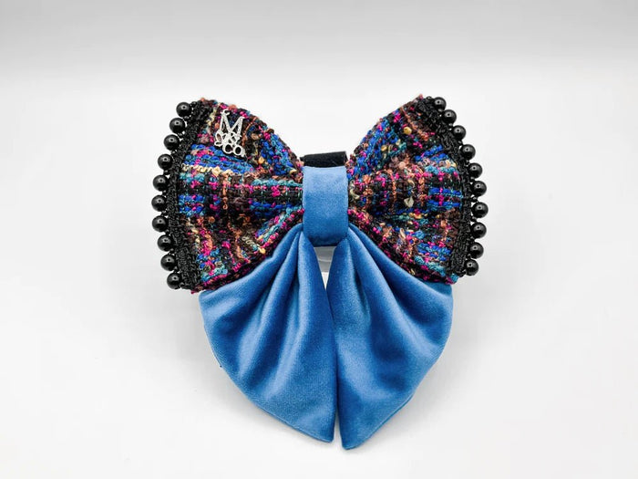 The Brady Sailor Tweed Hair Bow