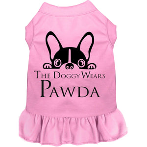 The Doggy Wears Pawda Dress - Many Colors - Posh Puppy Boutique