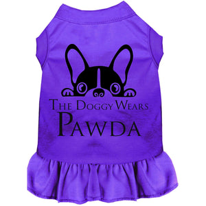 The Doggy Wears Pawda Dress - Many Colors - Posh Puppy Boutique