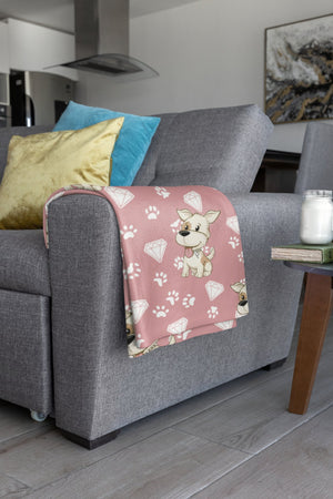 The Posh Pup Minky Blanket - Posh Puppy Boutique