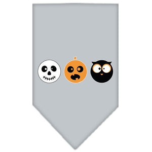 The Spook Trio Screen Print Bandana in Many Colors - Posh Puppy Boutique