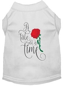 Timeless Tale Screen Print Dog Shirt - Posh Puppy Boutique