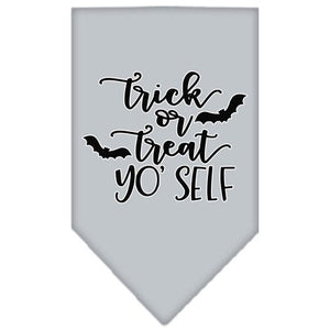 Trick or Treat Yo' Self Screen Print Bandana in Many Colors - Posh Puppy Boutique