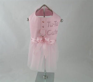 TuTu Cute Harness Dress - Posh Puppy Boutique