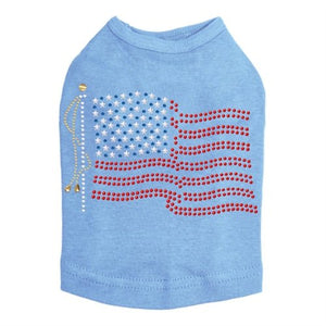 USA Flag Dog Tank - Many Colors - Posh Puppy Boutique