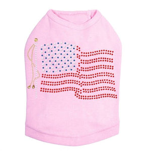 USA Flag Dog Tank - Many Colors - Posh Puppy Boutique