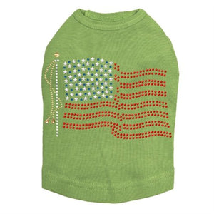 USA Flag Dog Tank - Many Colors - Posh Puppy Boutique