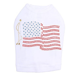 USA Flag Dog Tank - Many Colors - Posh Puppy Boutique