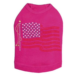 USA Flag Dog Tank - Many Colors - Posh Puppy Boutique