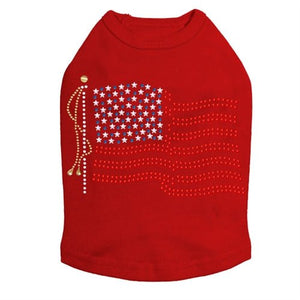 USA Flag Dog Tank - Many Colors - Posh Puppy Boutique