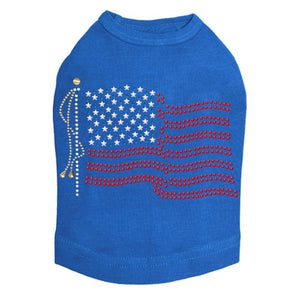 USA Flag Dog Tank - Many Colors - Posh Puppy Boutique