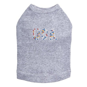 USA Rhinestone Tank - Many Colors - Posh Puppy Boutique