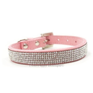 Dog collars pink hotsell