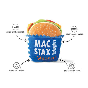 Wagsdale Mcdoggle's Mac Stax Toy - Posh Puppy Boutique