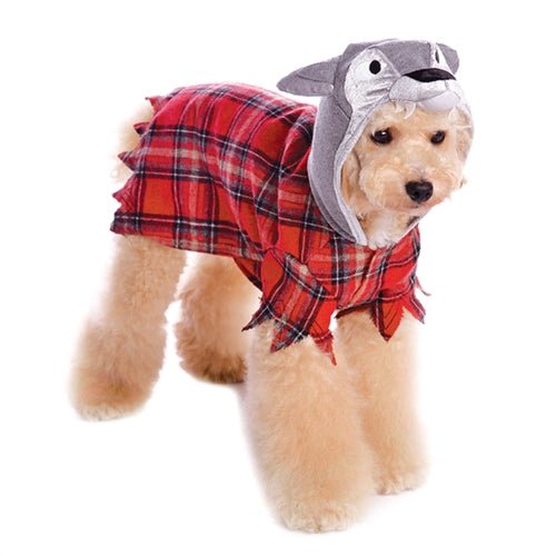 Werewolf Plaid Shirt Costume