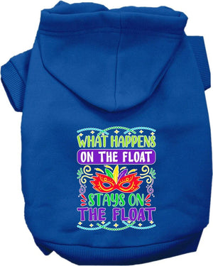 What Happens On The Float Stays On The Float Screen Print Hoodie in Many Colors - Posh Puppy Boutique