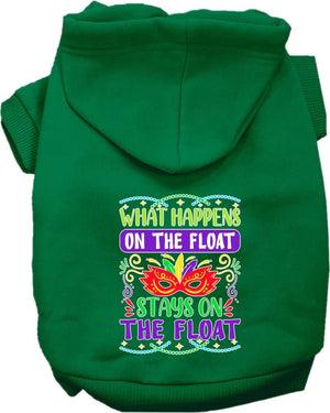 What Happens On The Float Stays On The Float Screen Print Hoodie in Many Colors - Posh Puppy Boutique