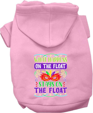 What Happens On The Float Stays On The Float Screen Print Hoodie in Many Colors - Posh Puppy Boutique