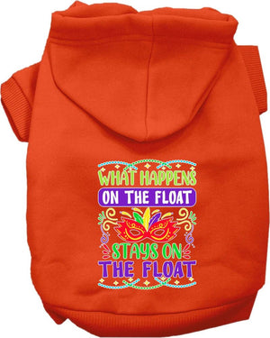 What Happens On The Float Stays On The Float Screen Print Hoodie in Many Colors - Posh Puppy Boutique