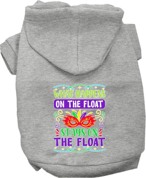 What Happens On The Float Stays On The Float Screen Print Hoodie in Many Colors - Posh Puppy Boutique