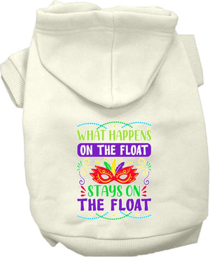 What Happens On The Float Stays On The Float Screen Print Hoodie in Many Colors - Posh Puppy Boutique