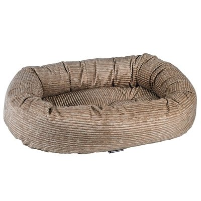 Wheat Microvelvet Donut Bed