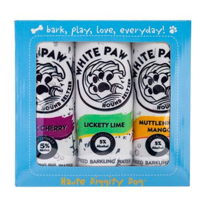 White Paw Hound Seltzer 3 Pack - Posh Puppy Boutique