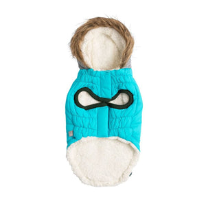 Winter Sailor Parka in Aqua - Posh Puppy Boutique