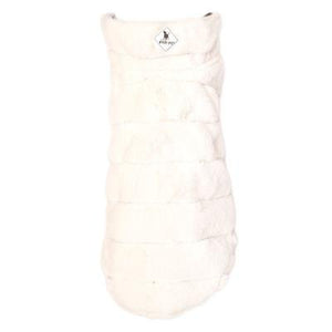 Winter White Fur Coat - Posh Puppy Boutique