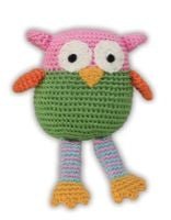 Wise Guy Owl Knit Toy - Posh Puppy Boutique