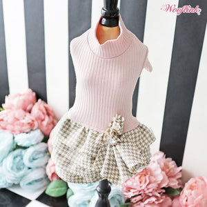 Wooflink Annette Dress - Pink - Posh Puppy Boutique