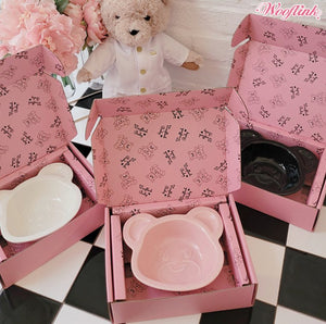 Wooflink BB Dining Bowl - Pink - Posh Puppy Boutique