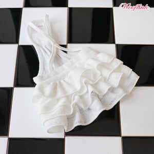 Wooflink Betty Skirt - White - Posh Puppy Boutique