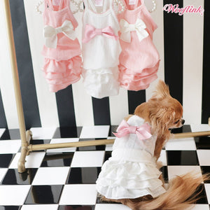 Wooflink Betty Skirt - White - Posh Puppy Boutique