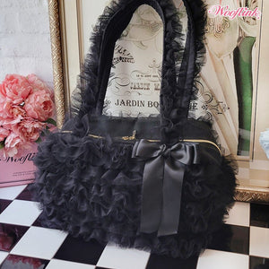 Wooflink Daydream Bag Tulle 2 in Black - Posh Puppy Boutique